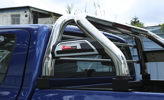 kaufen Silberner Edelstahl-Sport-Überrollbügel Off Roads 4x4 für Hilux Vigo online manufacture